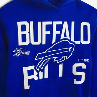 Buffalo Bills Off Season x NFL Oversized Blue Hoodie For Men & Women