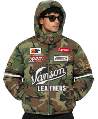 Supreme x Vanson Leathers Cordura Down Jacket