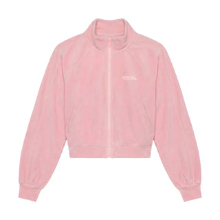 CJ x Nike Women's Pink Velour Jacket