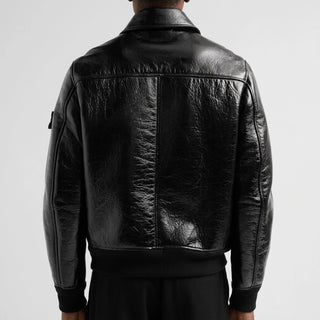Carmelo Anthony 2026 Stone Island Leather Jacket