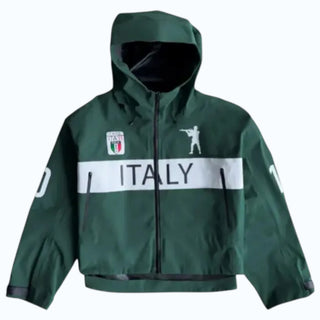 Chief Keef Italy Green Hooded Jacket