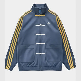 Chinese New Year Adidas Yellow Stripes Jacket