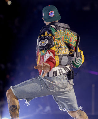 Chris Brown Bespoke Pelle Pelle Jacket