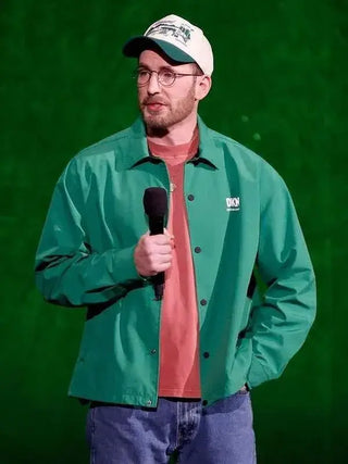 Chris Evans Doomsday Comic Con Green Jacket