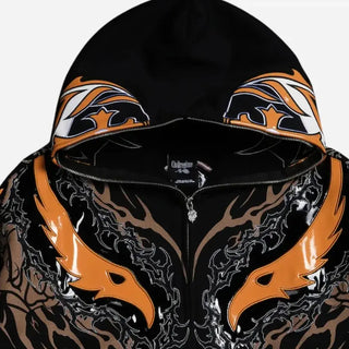 Civil Regime x WWE Rey Mysterio Oro Zipper Hoodie