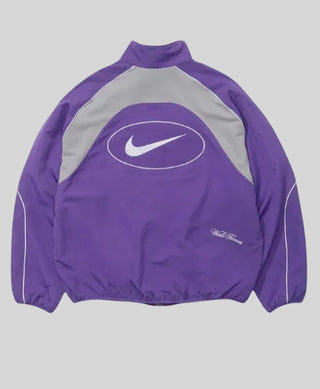 Billie Eilish Coachella 2026 Purple Track Jacket