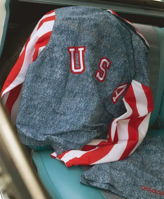 Cobi Jones Blue Denim Jacket For Men & Women