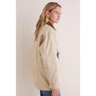 Cowboys Tuckernuck Women Barn Jacket -Stone