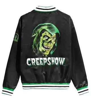 Creepshow Halloween Black Bomber Jacket