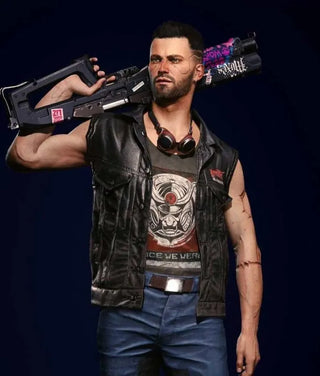 Cyberpunk 2077 V Nomad Black Vest