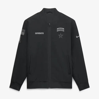 Dallas Cowboys Nike 2026 Salute to Service Bomber Jacket