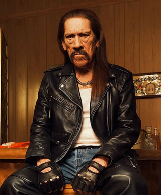 Danny Trejo Boots Campaign Leather Jacket
