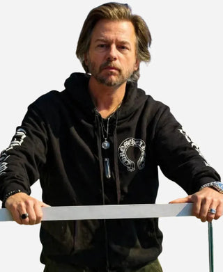 David Spade Outcome 2026 Black Hoodie