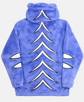 KPop Demon Hunters Derpy Tiger Fuzzy Hooded Jacket