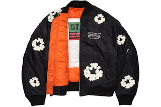 Denim Tears Cotton Wreath MA-1 Bomber Jacket