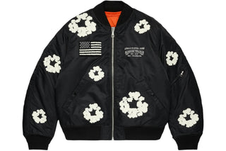 Denim Tears Cotton Wreath MA-1 Bomber Jacket