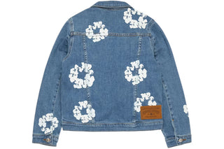Denim Tears Type II All Over Wreath Blue Jacket