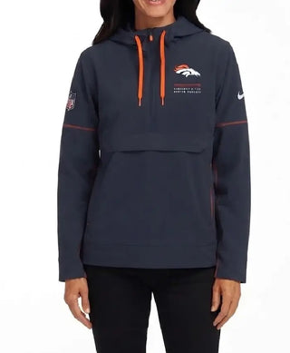 Denver Broncos Nike Sideline Anorak Navy Jacket