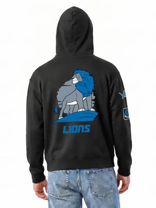 Detroit Lions Disney Champion Simba All Star full zip-up Hoodie
