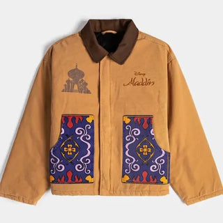 Disney Aladdin Genie By Shoe Palace Work Jacket