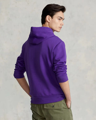 Double-Knit Purple Hoodie For Men & Women