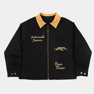 Duvin x Jaguars Work Black Zip Jacket