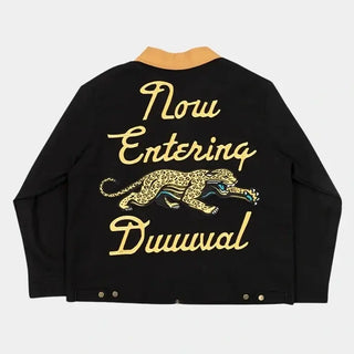 Duvin x Jaguars Work Black Zipper Jacket