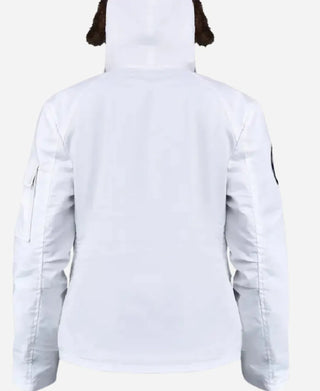 Eminem White Parka Jacket
