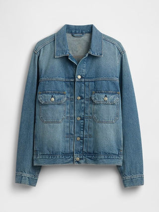Euphoria S3 Zendaya Blue Denim Buttoned Closure Jacket