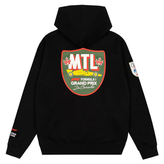 F1 Canada GP 2026 MTL Badge Black Hoodie