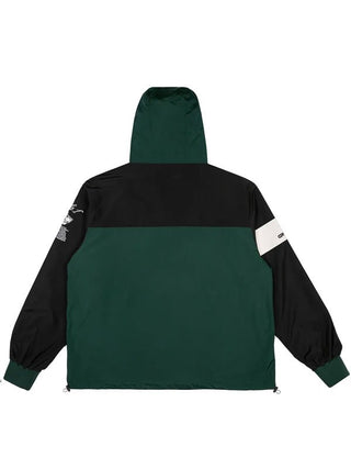F1 Miami Grand Prix Green &amp; Black Hooded Windbreaker Jacket