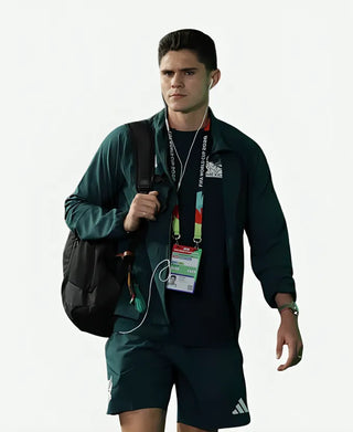 FIFA WC 2026 Mexico Travel Windbreaker Green Jacket