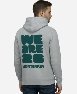 FIFA WC 2026 Monterrey Grey Hoodie
