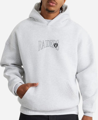 Factorie NFL Oakland Raiders Grey Hoodie