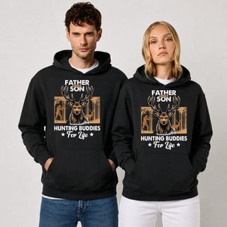 Father And Son Hunting Buddies Hoodie
