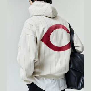 Fear of God ESSENTIALS x Cincinnati Reds Sport Pullover Hoodie