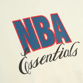Fear of God Essentials x NBA 90's Cream Hoodie