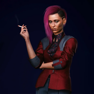 Female V Cyberpunk 2077 Red Blazer