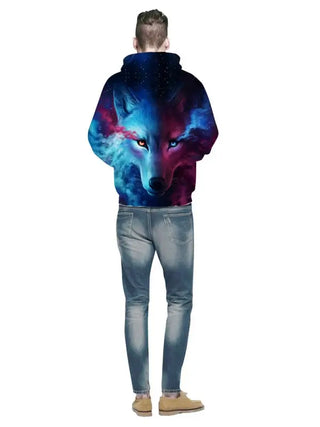 Floral Blue Hoodie  