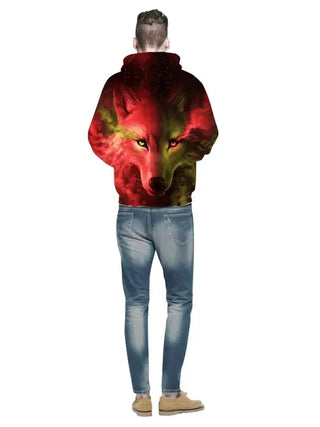 Floral Pullover Hoodie 