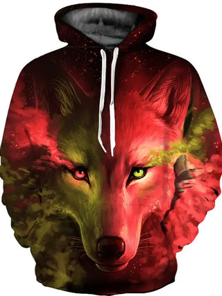 Floral Pullover Hoodie  For Men & Women