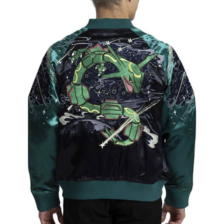 Flying Legendary Pokémon Rayquaza Souvenir Green Jacket