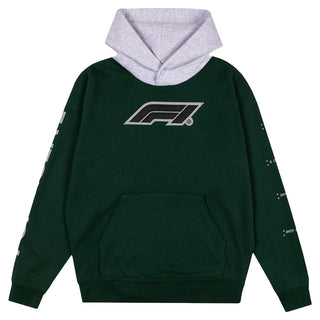 Formula 1 All Hand Pullover Green Hoodie