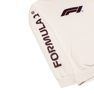 Formula 1 All Hand Pullover White Hoodie