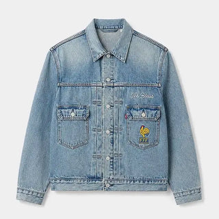   France X Levi’s World Cup Denim Blue Jacket