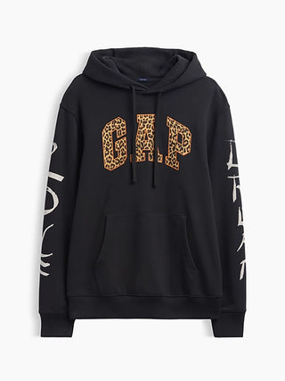 GAP x Come Tees 2026 Heavyweight Logo Black Pullover Hoodie for Men & Women