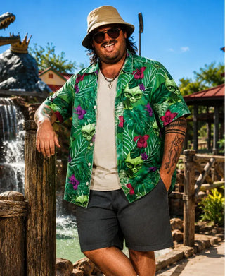 GTA VI Cal Hampton Alien Floral Hawaiian Shirt