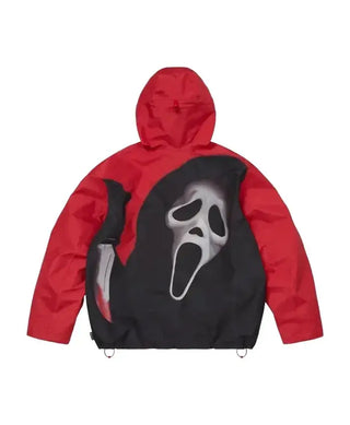 Gore-Tex Supreme X Ghost Face Red Shell Red Jacket For Men & Women