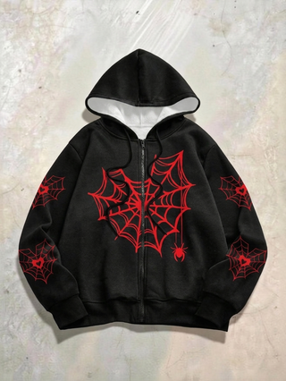 Gothic Spider Streetwear Jacket For Men & Women