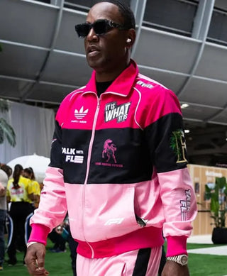 Cam’ron Pharrell x Adidas Grand Prix Track Jacket